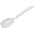 7 1/2 White Melamine Mini Spoon 200 Count